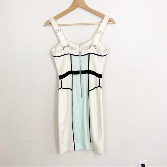 Rebecca Minkoff 100% Silk Bodycon Bustier Dress Size 0 - Picture 9 of 12